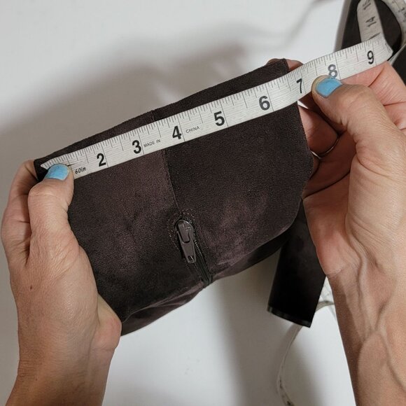 NEW Charles David Billow Boots Womens 9 Chocolate Brown Mid Calf Contemporary - Picture 8 of 9